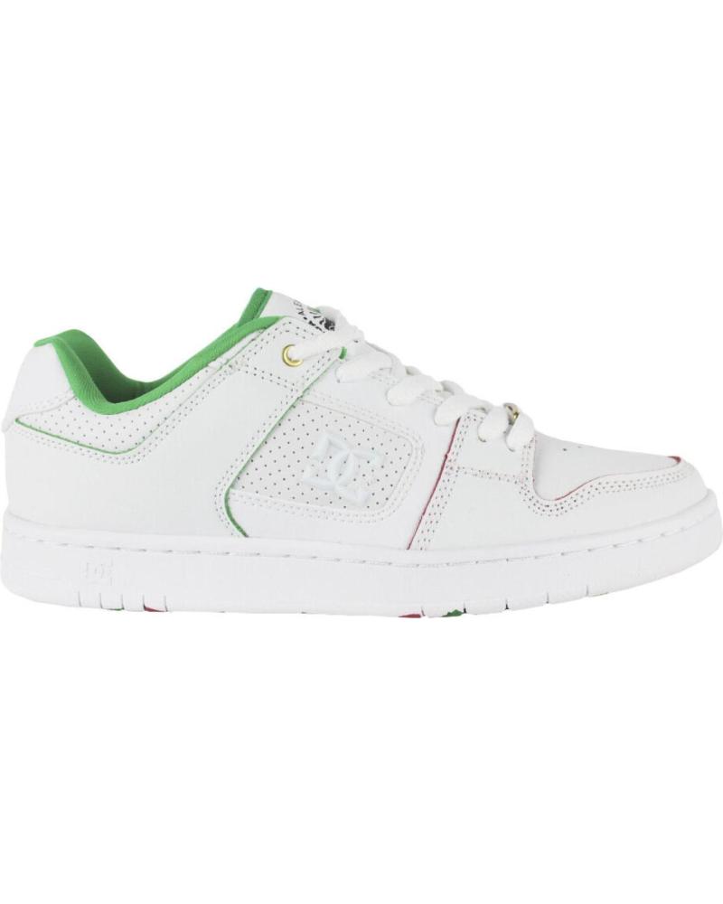 ZAPATILLAS DC SHOES MANTECA ALEXIS ADYS100686 WHITE-RED WRD WHITE-RED WRD
