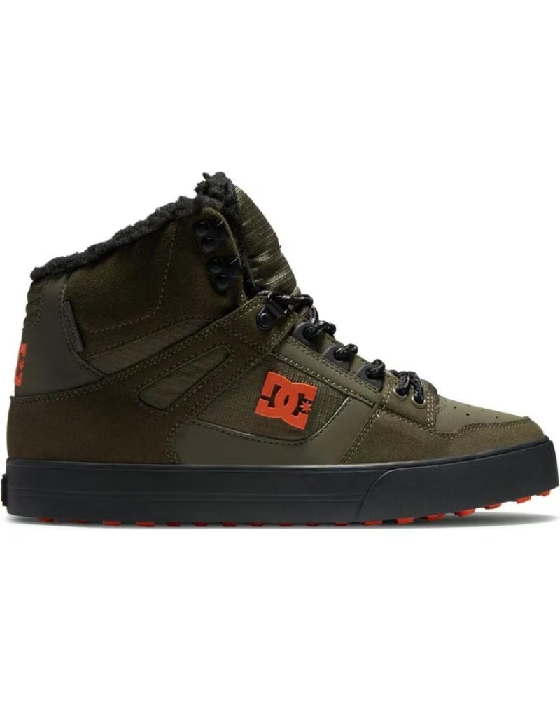 Zapatillas Dc Shoes Pure High-top Wc Wnt ADYS400047 Dusty Olive-orange Doo