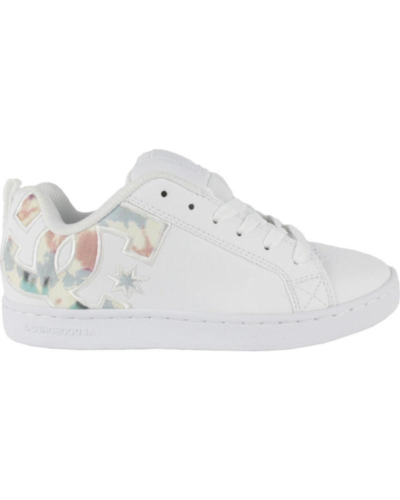 ZAPATILLAS DC SHOES COURT GRAFFIK 300678 WHITE-PRINT WPT WHITE-PRINT WPT