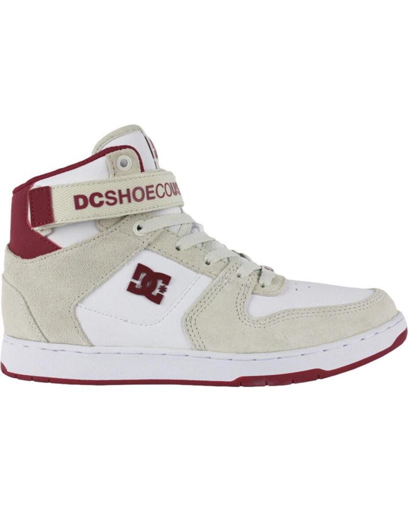 DC SHOES PENSFORD ADYS400038 ZAPATILLAS ALTAS BEIGE TAN-RED TR0 TAN-RED TR0