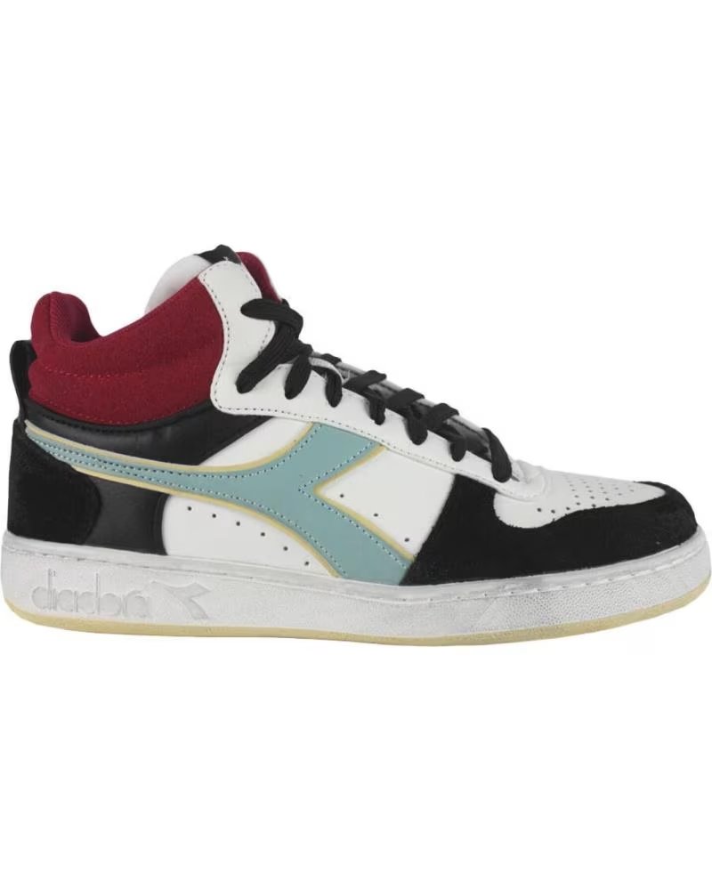 Zapatillas Diadora Magic Basket Demi Legacy 501 179009 D0096 Negro Blanco D0096 – imagen 1