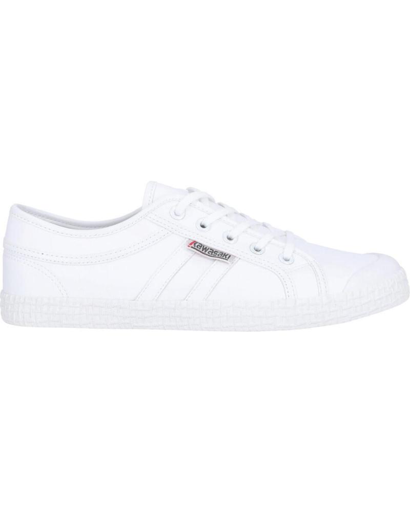 ZAPATILLAS KAWASAKI TENNIS RETRO LEATHER 2.0 BLANCAS K232421 1002 WHITE