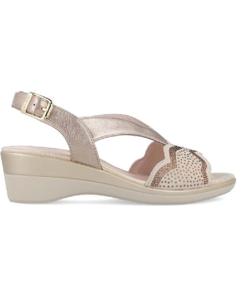 Sandalias de Mujer STONEFLY SANDALIAS CON CUÑA Y TIRAS ENTRELAZADAS ORO