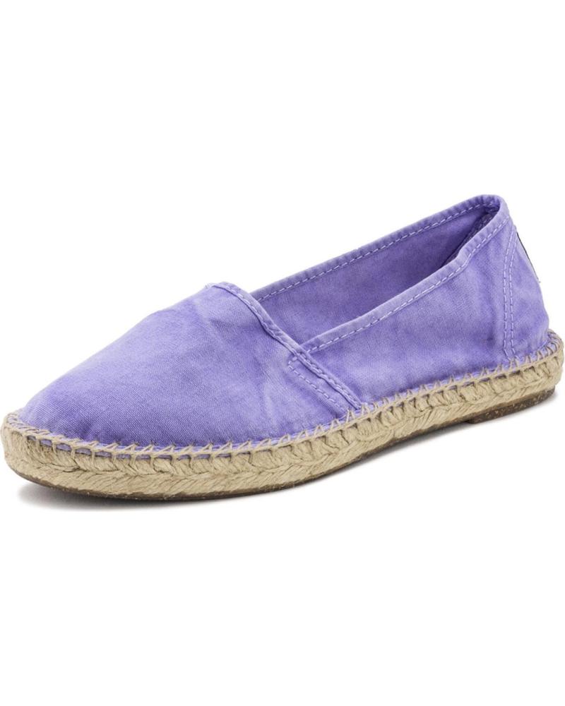 Zapatos de Mujer NATURAL WORLD ZAPATILLAS DE ESPARTO OLD MERLE 625E-665 VIOLETA