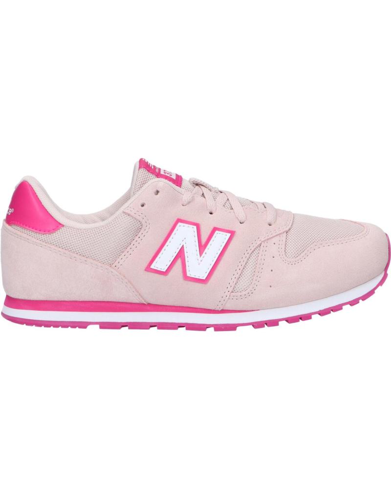 Zapatillas deporte de Mujer y Niña NEW BALANCE YC373SPW PINK