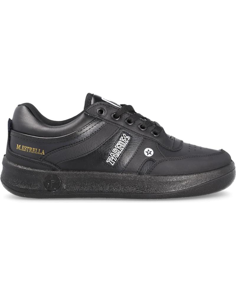 ZAPATILLAS PAREDES CASUAL ESTRELLA DP100 NEGRAS NEGRO