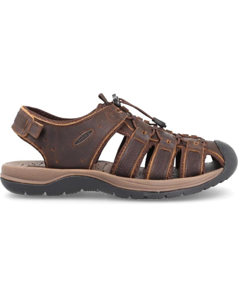 Sandalias de Hombre PAREDES S AMPURDAN MARRON OSCURO