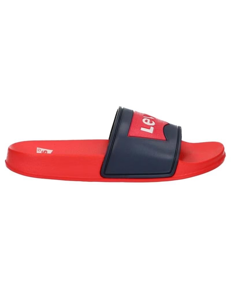 Chanclas de Niña y Niño Levis VPOL0020S Pool 0290 Navy Red