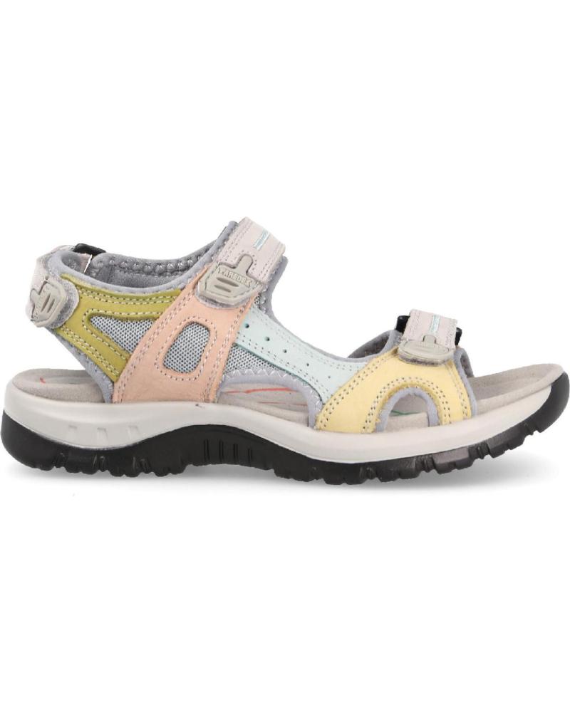 Sandalias de Mujer PAREDES SANDALIA VELCROS PARA MUJER VP22176 COLOR GRIS AZUL-GRIS