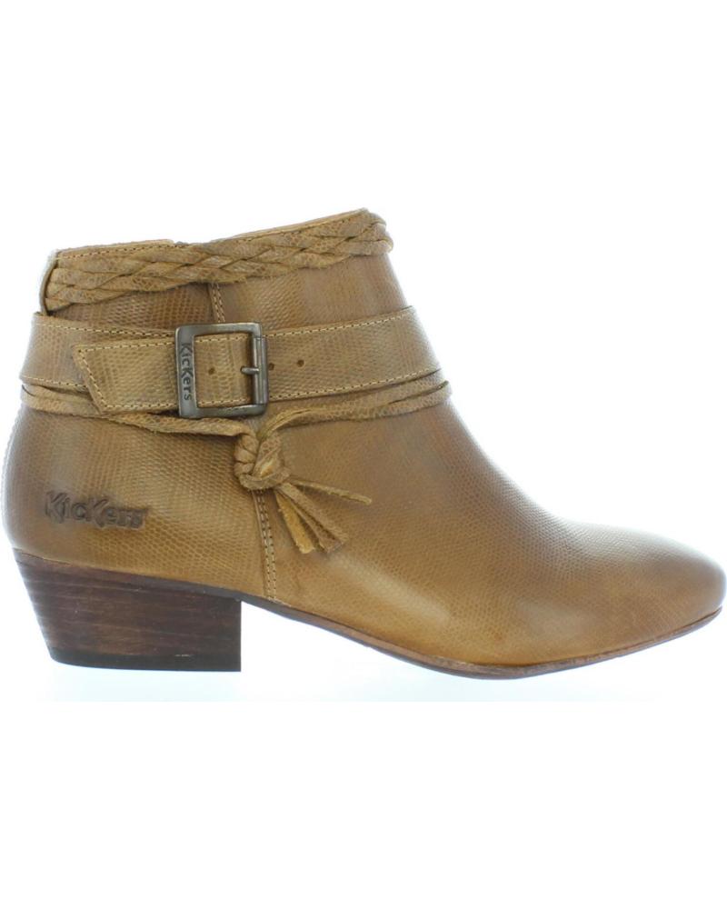 Botines de Mujer KICKERS 512160-50 WESTBOOTS 114 CAMEL