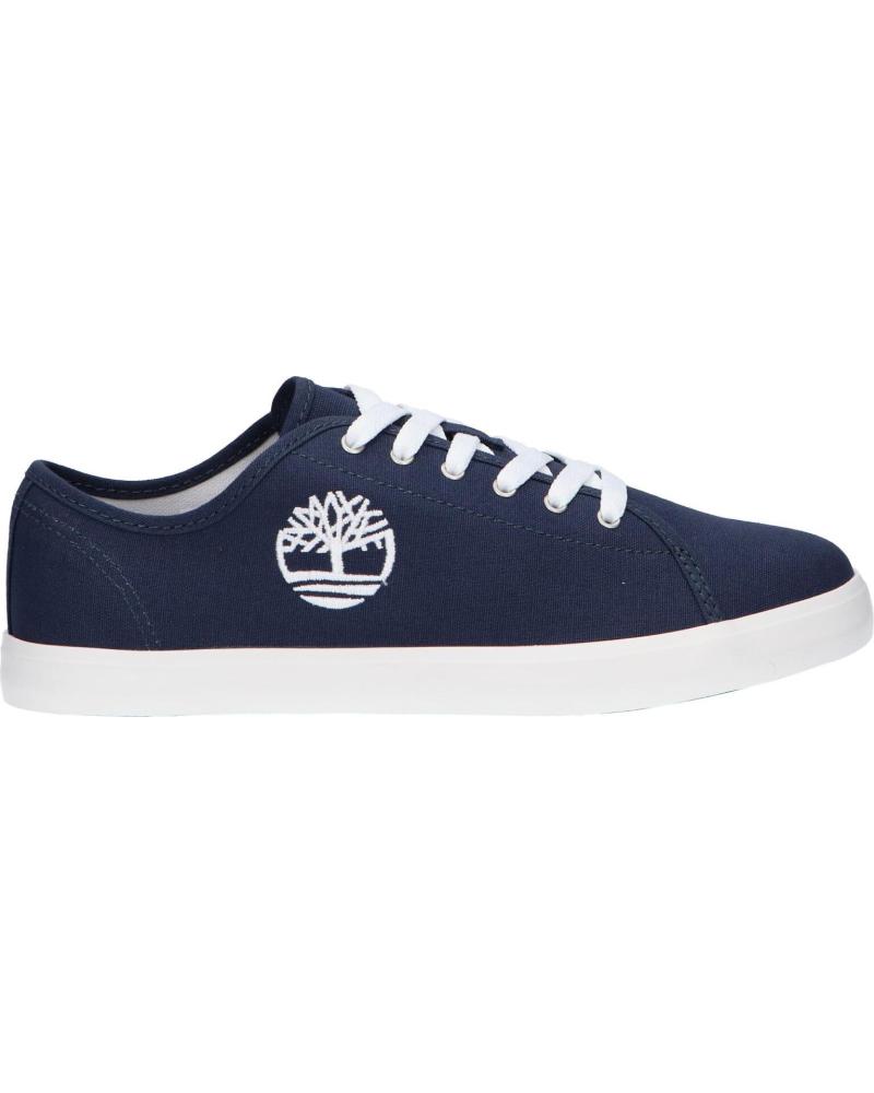 Deportivas de Mujer y Niña y Niño TIMBERLAND A246X NEWPORT BAY NAVY CANVAS