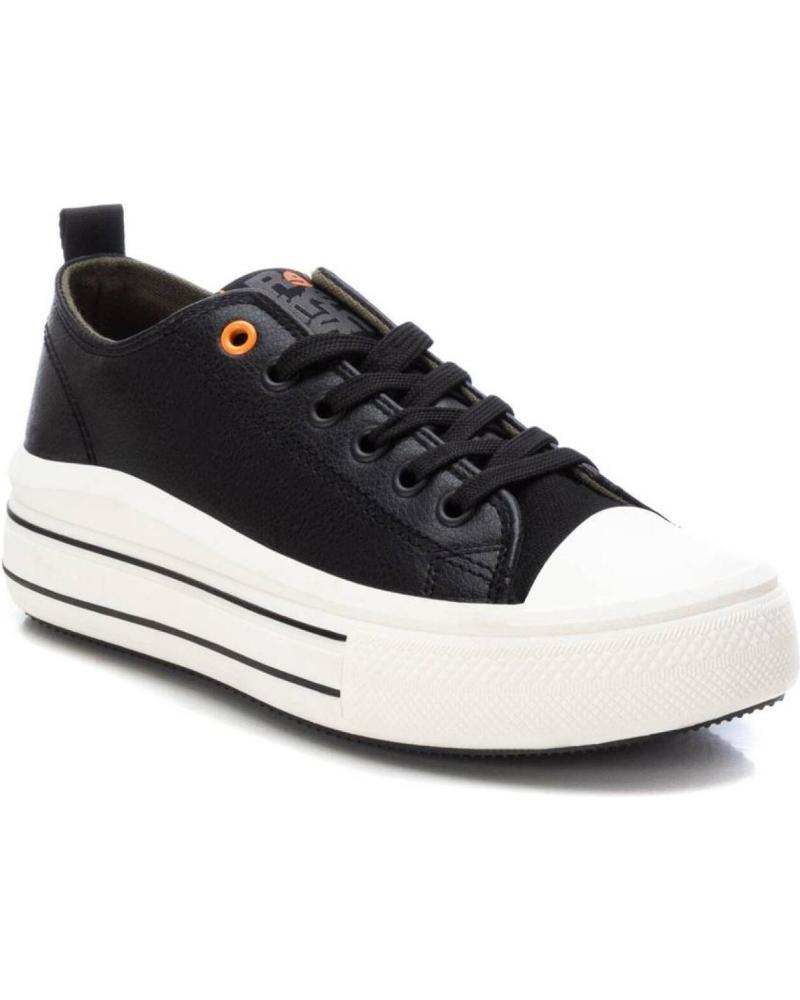 ZAPATILLAS REFRESH 170973 NEGRAS CON PLATAFORMA NEGRO