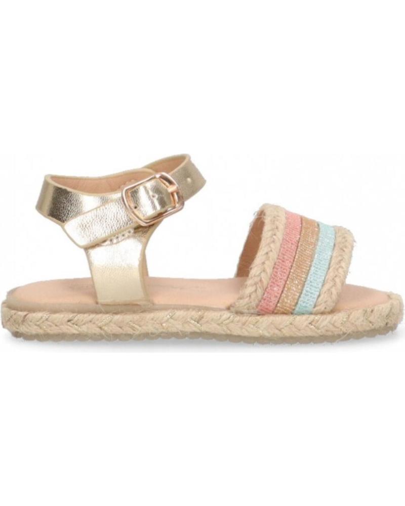 Sandalias de Niña BUBBLE BOBBLE BUBBLE SANDALIA CON HEBILLA C179 ORO