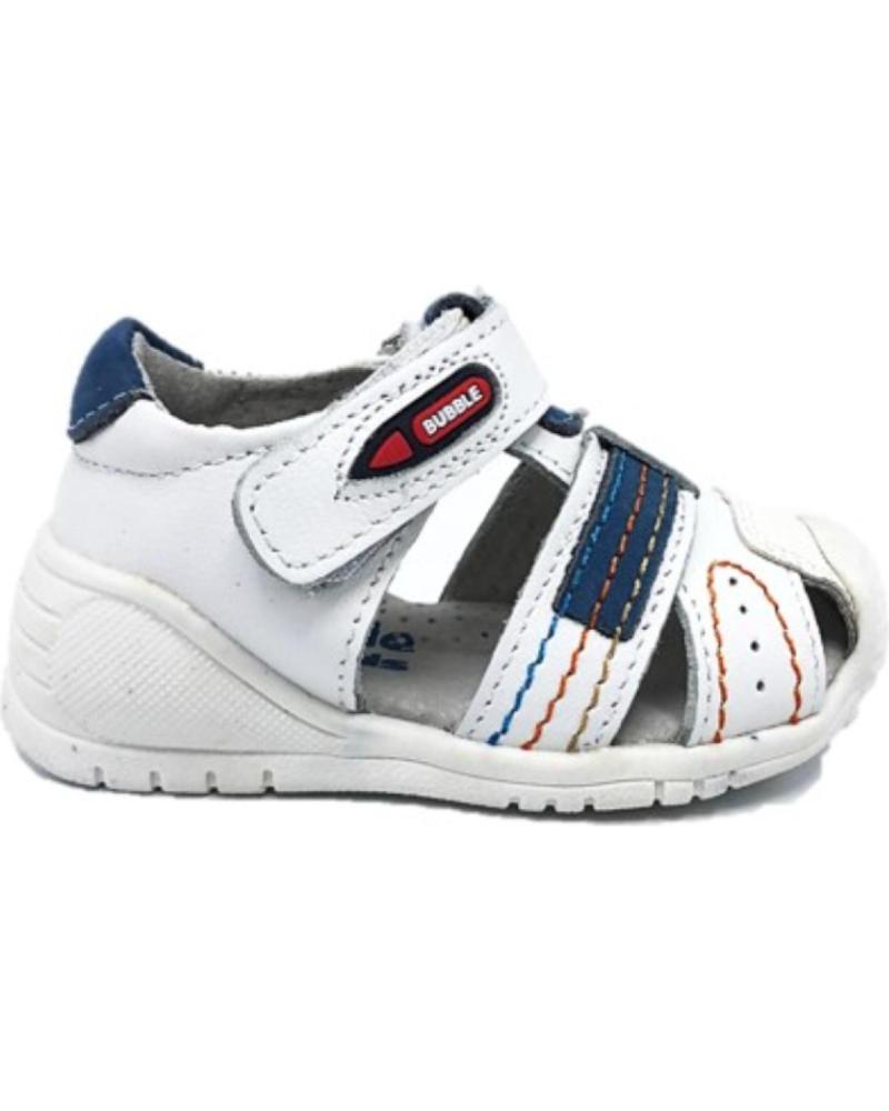 Sandalias de Niño BUBBLE BOBBLE BUBBLE SANDALIA CERRADA PARA NINO A3307 BLANCO