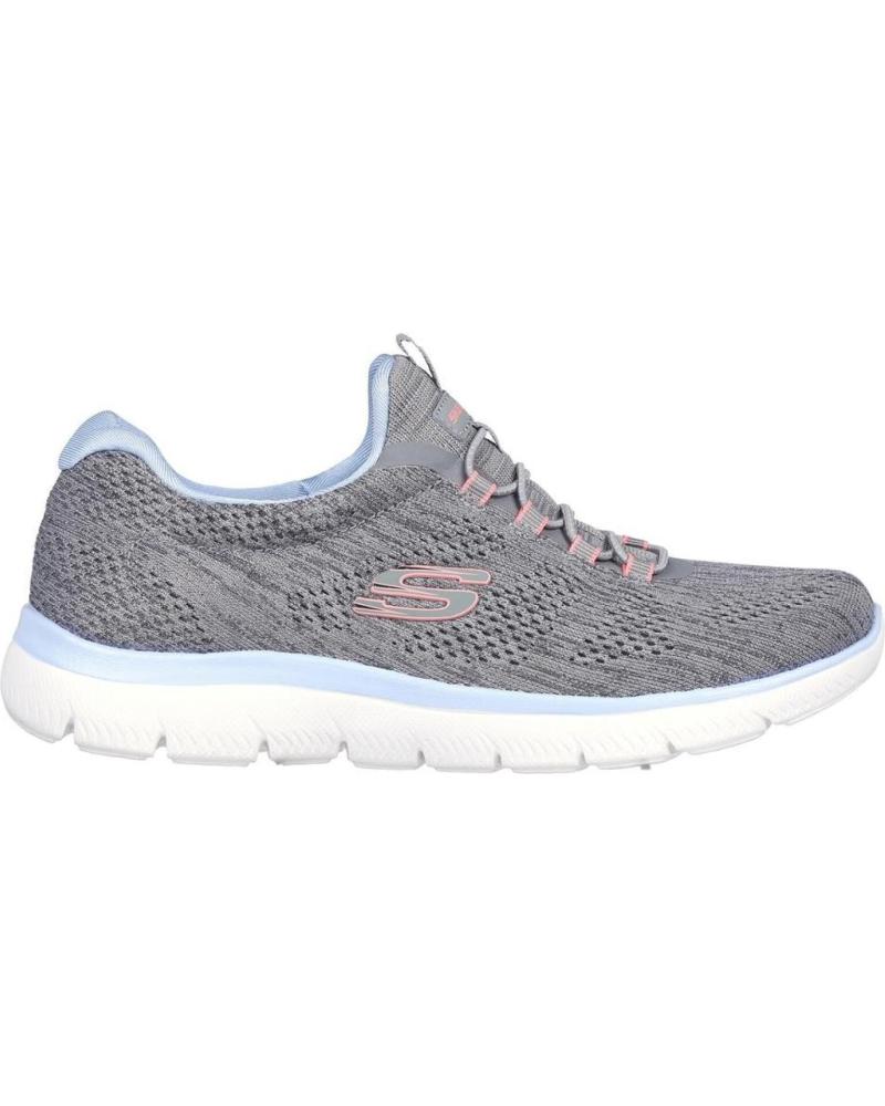Zapatillas deporte de Mujer SKECHERS SUMMITS - FUN FLARE GRIS