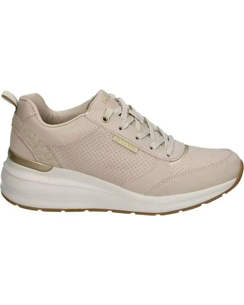 Zapatillas Deporte de Mujer Skechers Sneakers 155616 Taupe Marrón