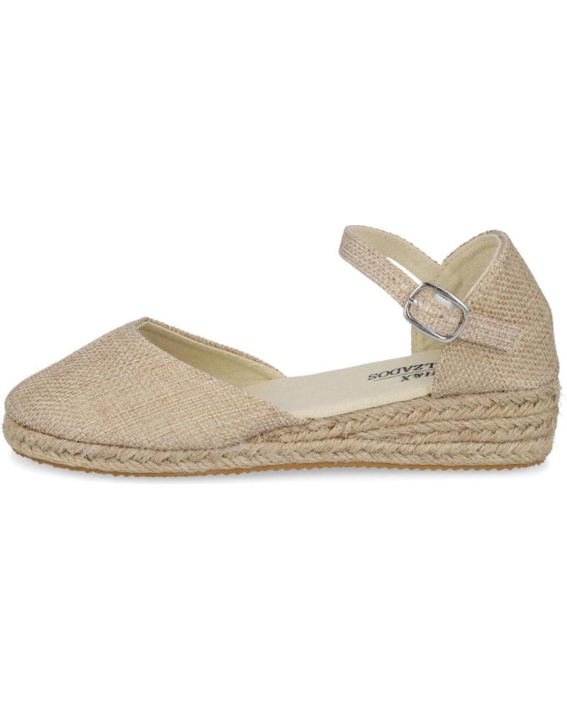 Sandalias de Niña L&R SHOES LR SHOES 442-11 ALPARGATAS NINAS NATURAL
