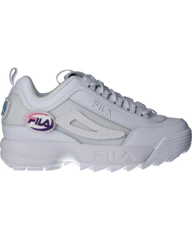 Zapatillas deporte de Mujer FILA 1010864 1FG DISRUPTOR WHITE