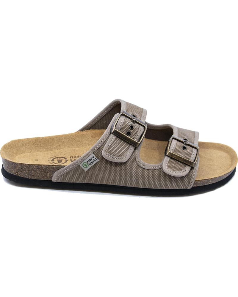 SANDALIA NATURAL WORLD TROPIC 7001E BIO ANATÓMICA BEIGE