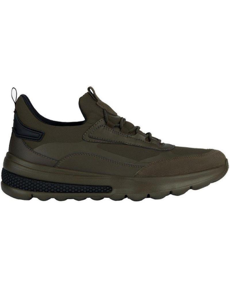 GEOX U SPHERICA ACTIF U36BAA C3009 ZAPATILLAS CASUAL HOMBRE MILITAR VERDE VERDE