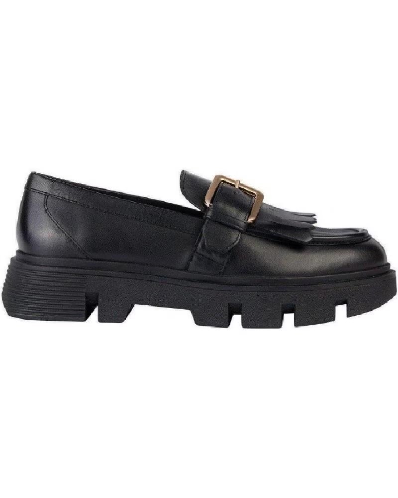 Mocasines de Mujer Geox D36UAC 00085 D Vilde Negro