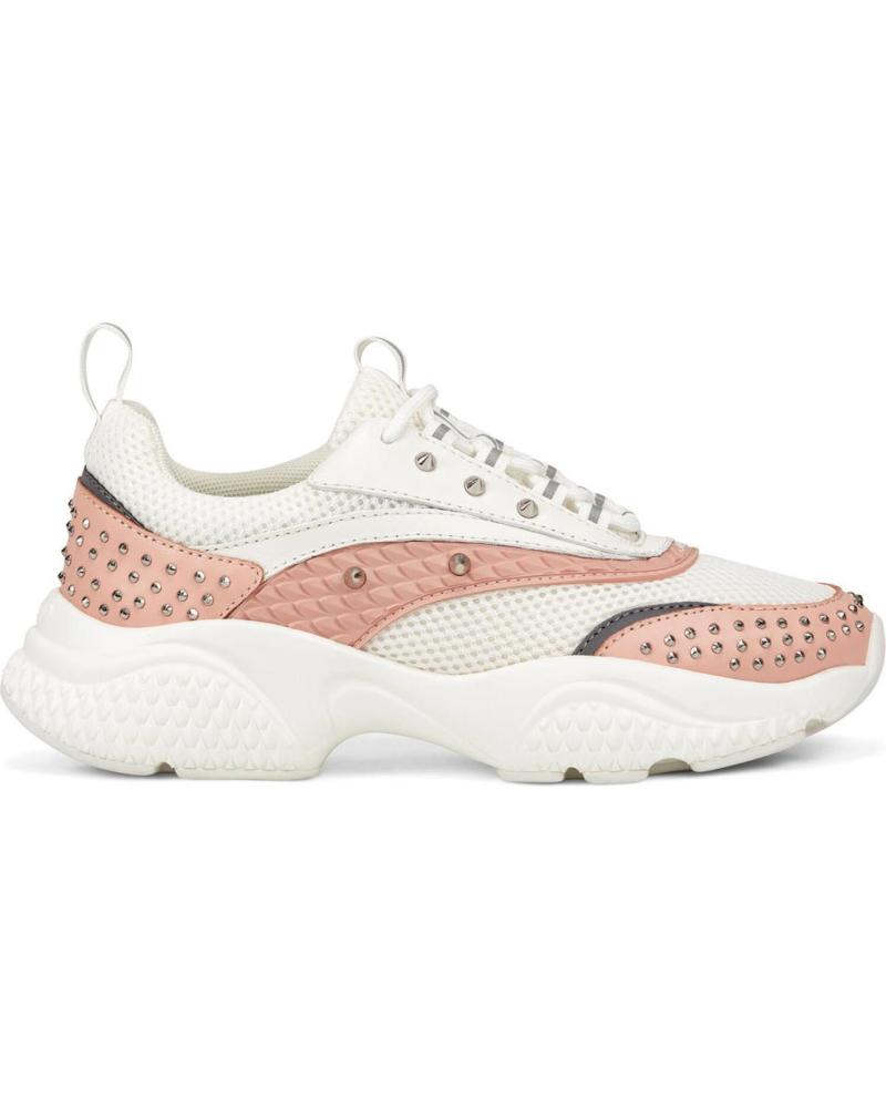 Sapatilhas de Mulher ED HARDY SCALE RUNNER-STUD WHITE-PINK ROSA