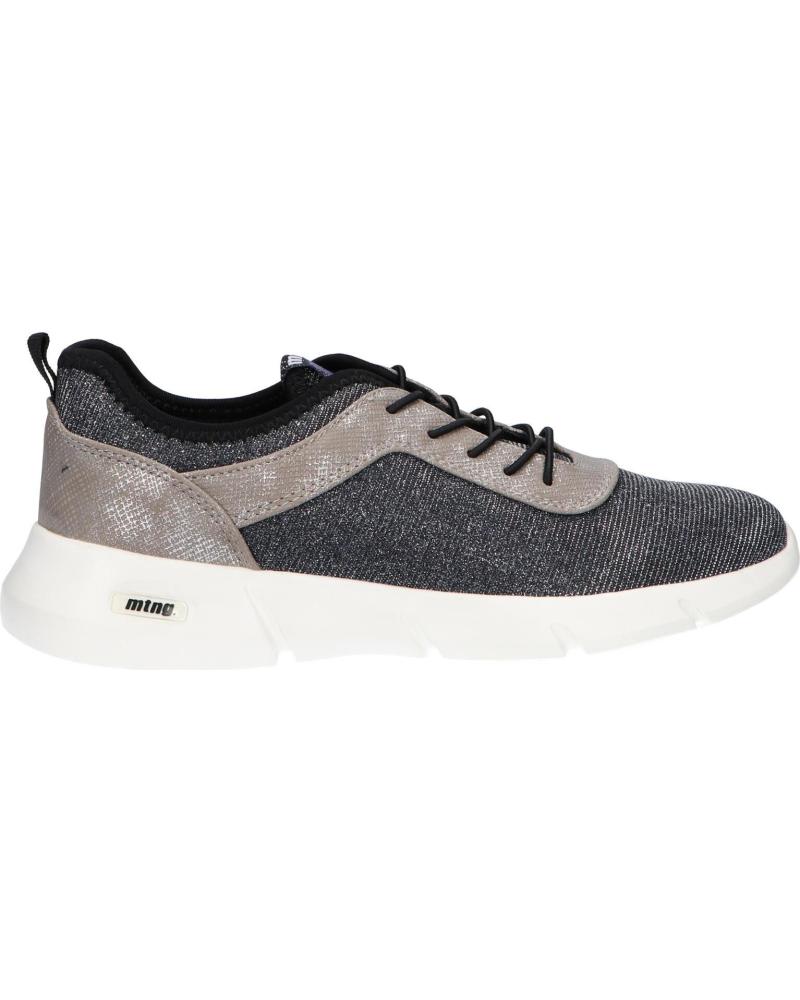 Zapatillas deporte de Mujer MTNG 69073 C36087 PLATA NEGRO