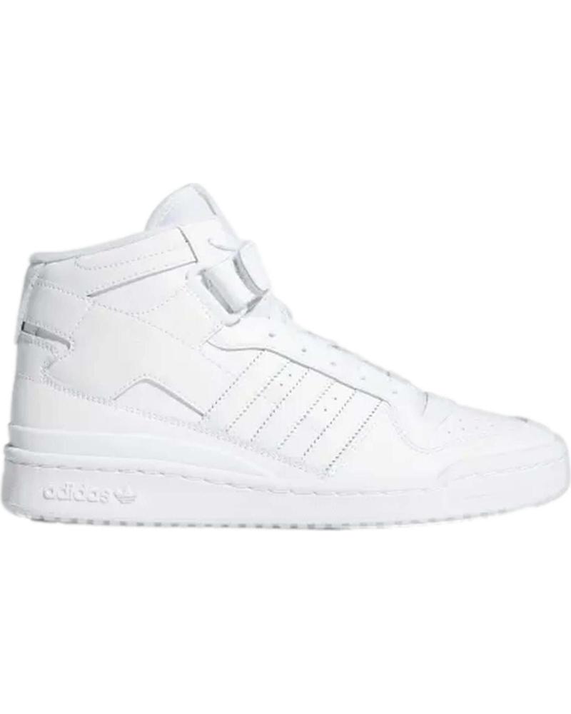Deportivas de Hombre y Mujer y Niña y Niño ADIDAS MODELO FORUM MID COLOR BLANCO BLANCO