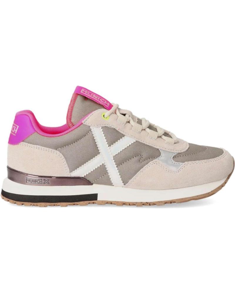 MUNICH SUNSET 42 8816042 ZAPATILLAS CASUAL PLATINO METALIZADO PLATINO