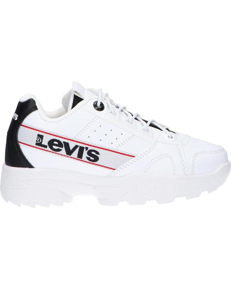 Zapatillas deporte de Niña LEVIS VSOH0053S SOHO 0062 WHITE BLACK