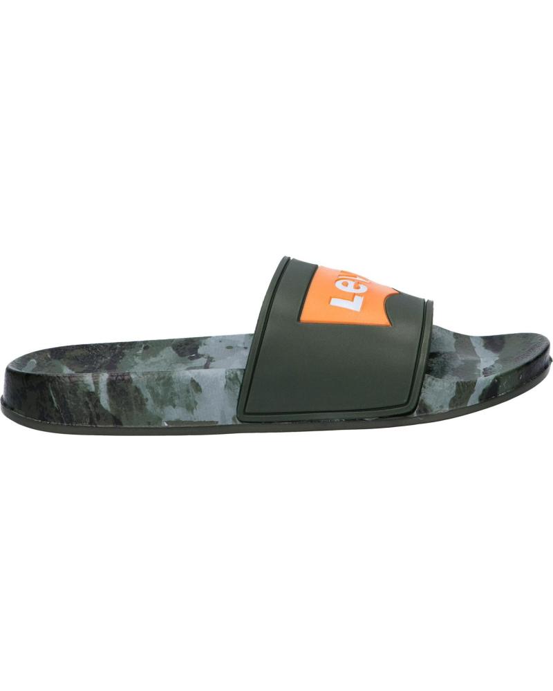 Chanclas de Mujer y Niña y Niño LEVIS VPOL0071S POOL 1785 KHAKI CAMO