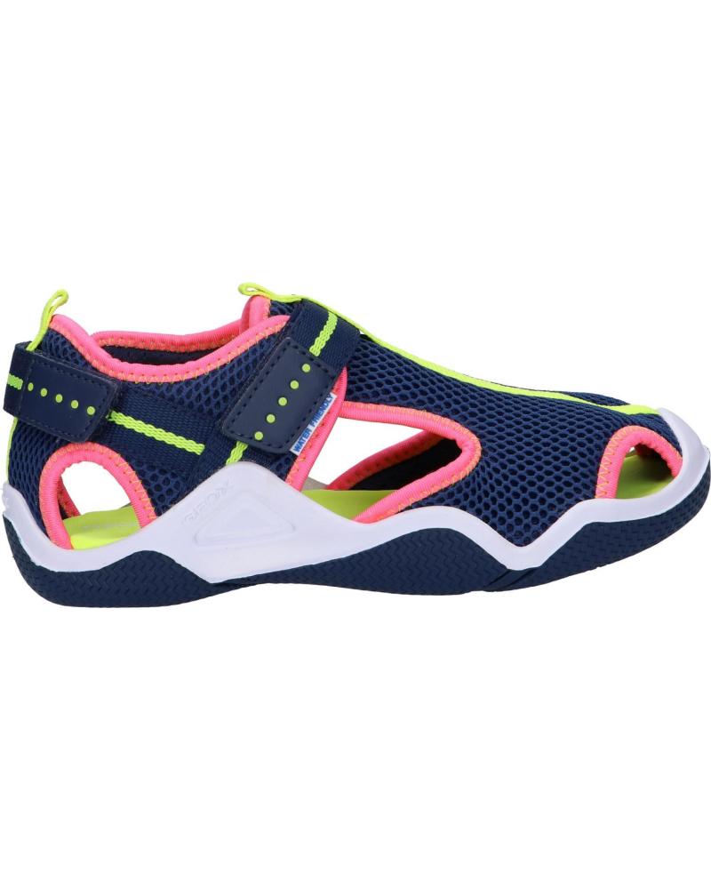 Sandalias de Niña GEOX J1508A 01454 J WADER CF48L NAVY
