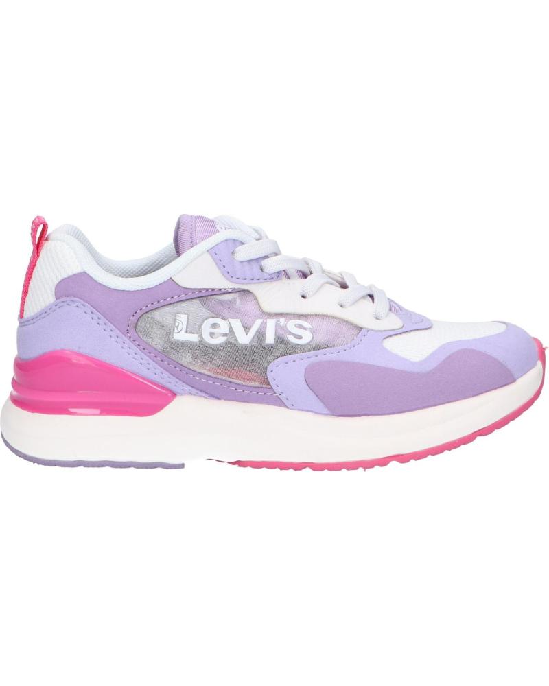 Zapatillas deporte de Niña LEVIS VFAS0010T FAST 0371 WHITE LILAC