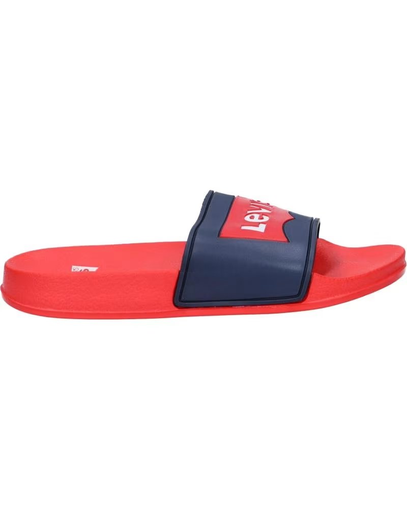 Chanclas de Niña y Niño Levis VPOL0060S Pool 0290 Navy Red