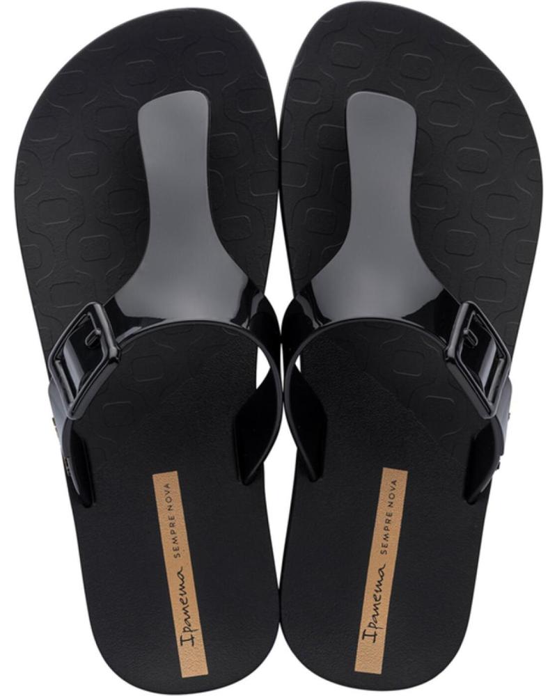 CHANCLAS IPANEMA URBAN RETRO MUJER NEGRAS NEGRO