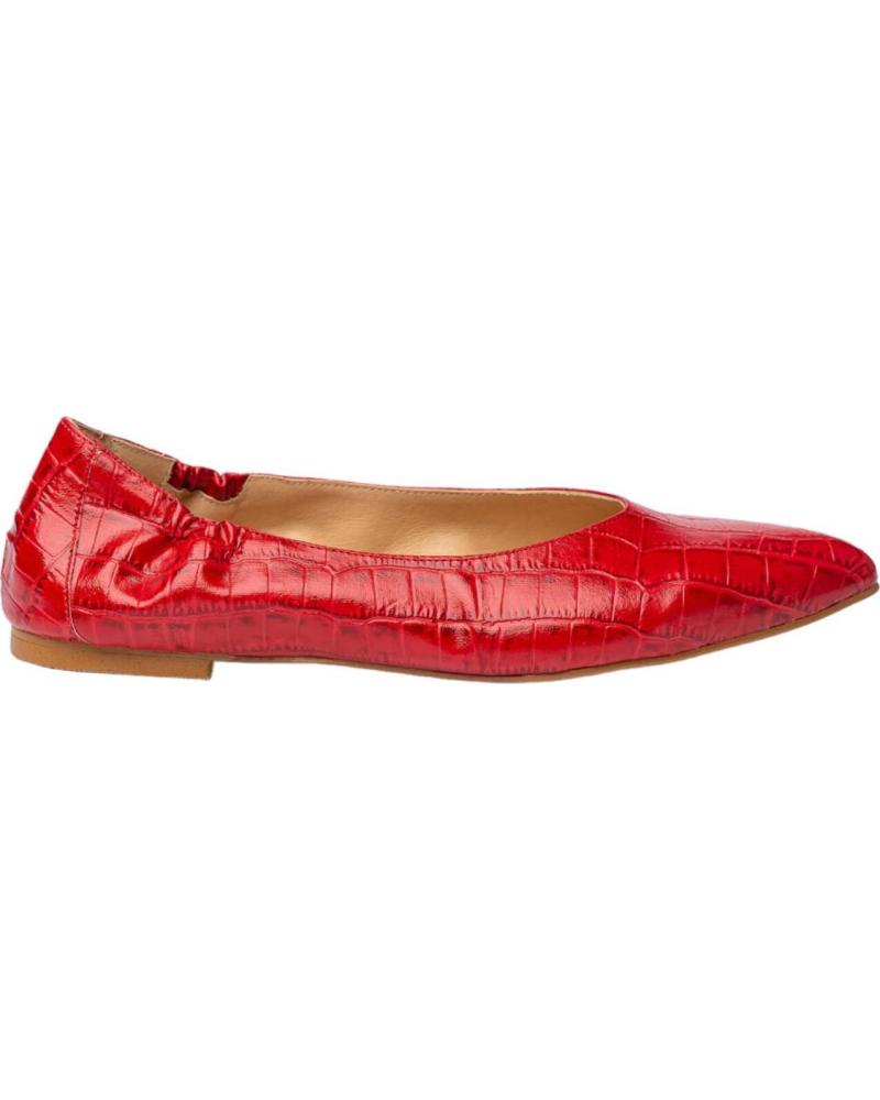 Bailarinas de Mujer EVA MAÑAS SALON BABUCHA PIEL 1481 VISON