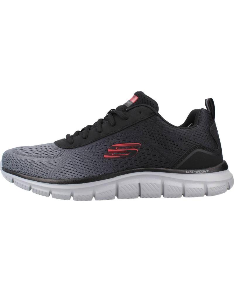 SKECHERS TRACK RIPKE 232399 BKCC - ZAPATILLAS CASUAL HOMBRE GRIS