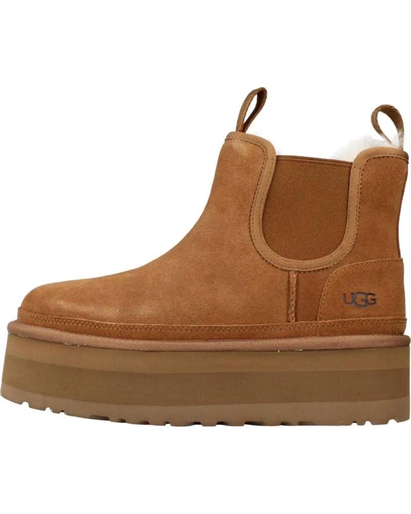 UGG de 1134526 NEUMEL PLATFORM CHELSEA CHESTNUT