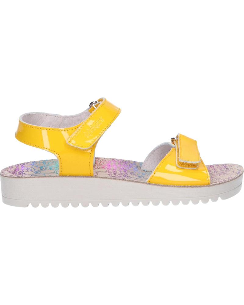 Sandalias de Niña KICKERS 858561-30 ODYSCRATCH 7 JAUNE VERNIS