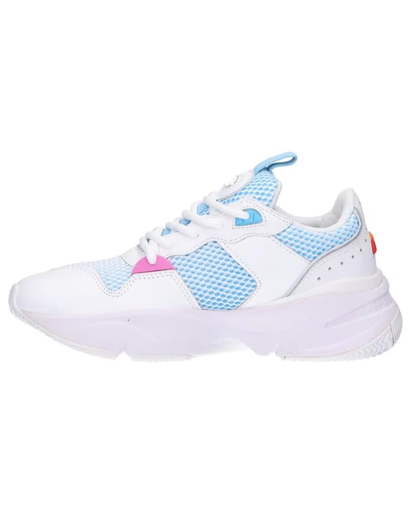 Zapatillas deporte de Mujer ELLESSE DEPORTIVAS ASPIO LTHR AF WHITE-ALASKAN BLUE
