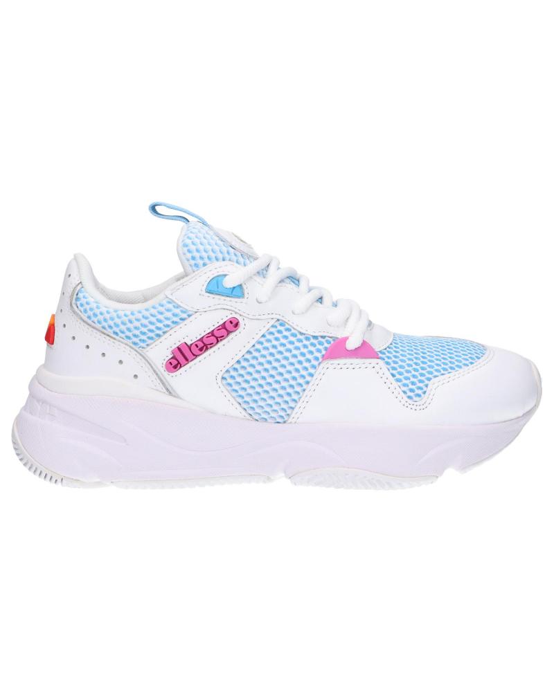 Zapatillas deporte de Mujer ELLESSE 610265 ASPIO LTHR AF WHITE-ALASKAN BLUE