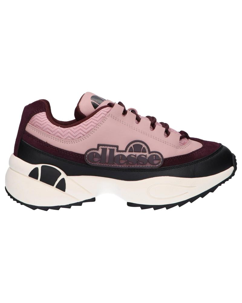 Zapatillas deporte de Mujer ELLESSE 615987 SPARTA LTHR AF PNK-BURG-BLK