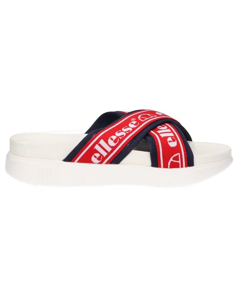 Ellesse 613570 Denso Cross Text Af Wht-red-dk Blu