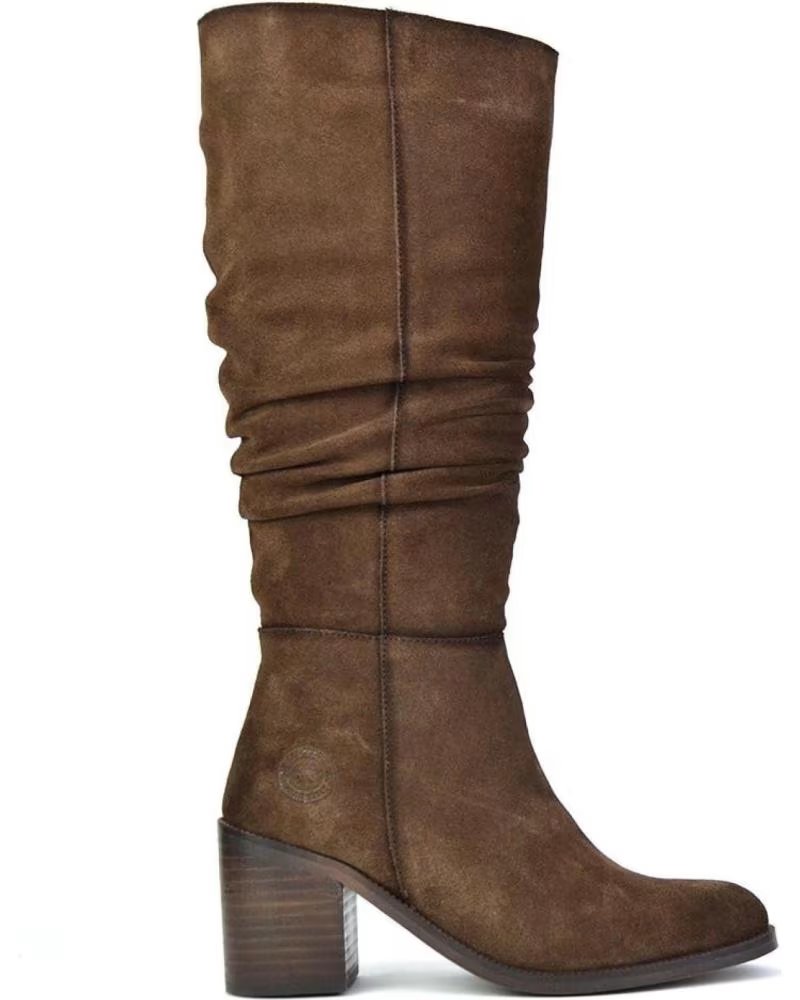 Botas de Mujer Kangaroos Bota Alta Senora Sj Marronsj Marron