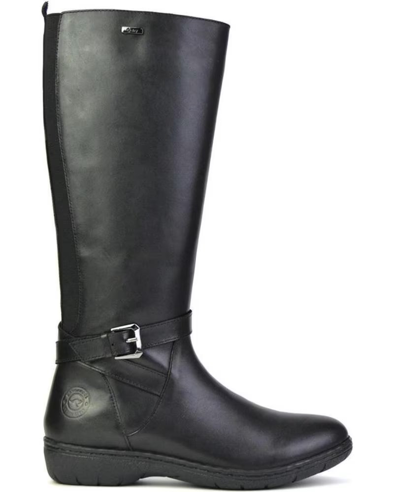 Kangaroos Bota Senora Piel Negropiel Negro