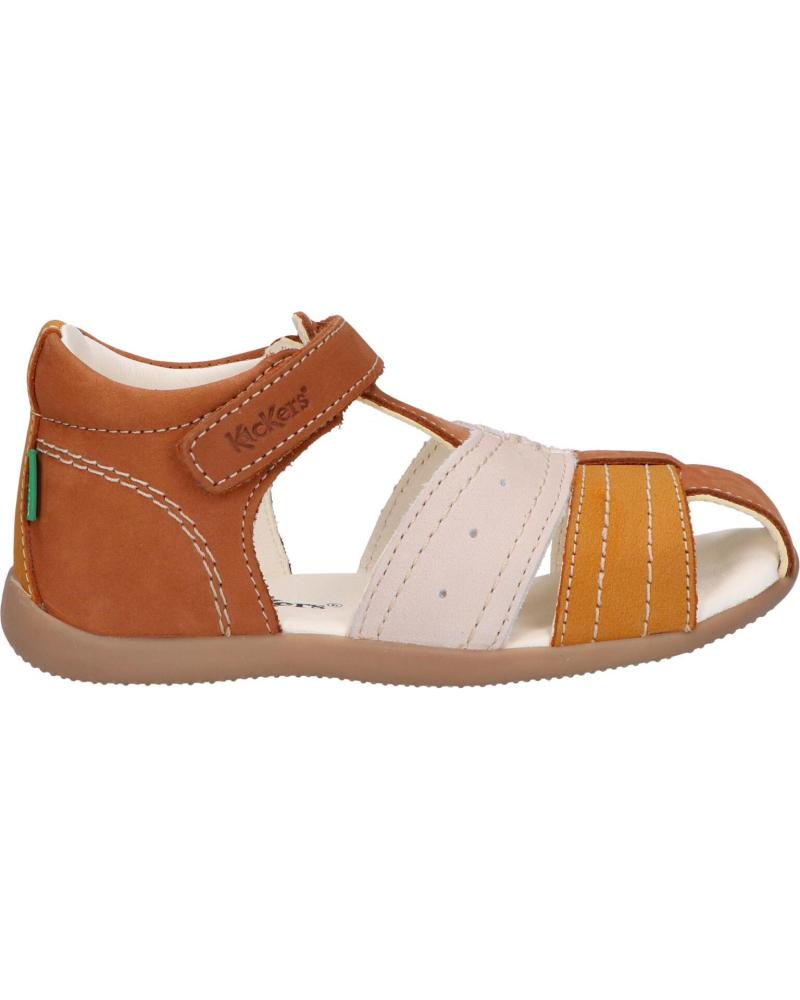Sandalias de Niño KICKERS 785420-10 BIGBAZAR-2 114 CAMEL JAUNE