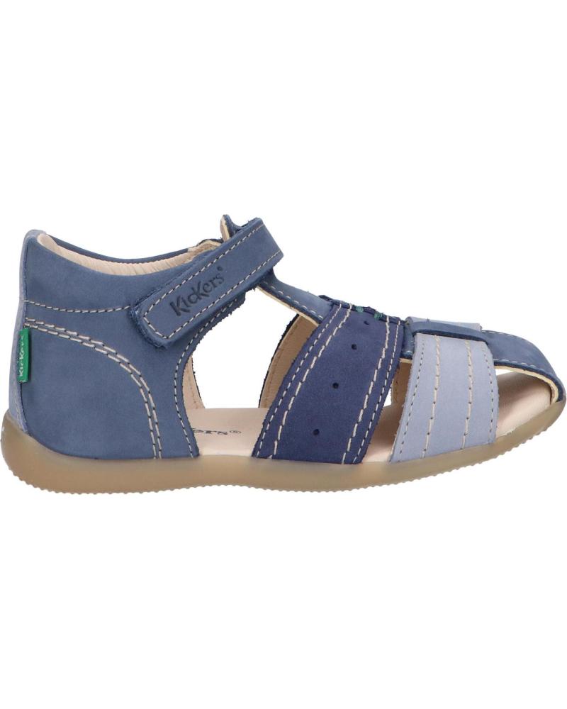 Sandalias de Niño KICKERS 785420-10 BIGBAZAR-2 53 BLEU TRICOLORE