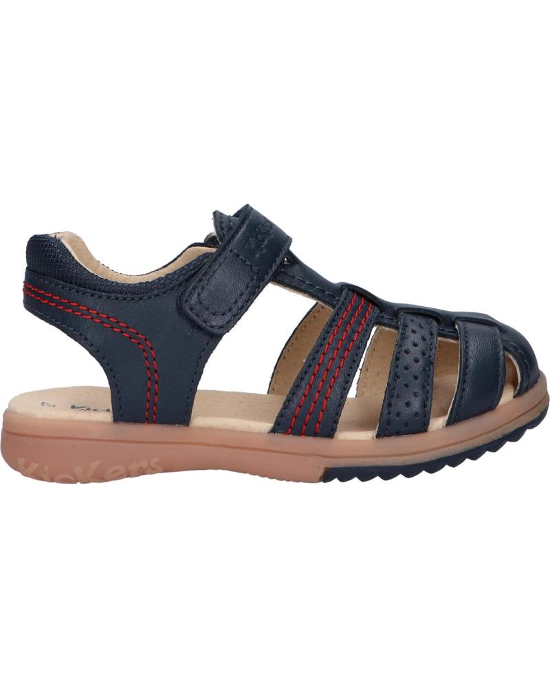 Sandalias de Niño KICKERS 349506-10 PLATINIUM 10 MARINE