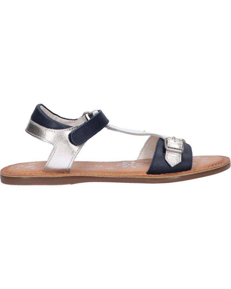 Sandalias de Niña KICKERS 784455-10 DIAZZ 16 ARGENT MARINE