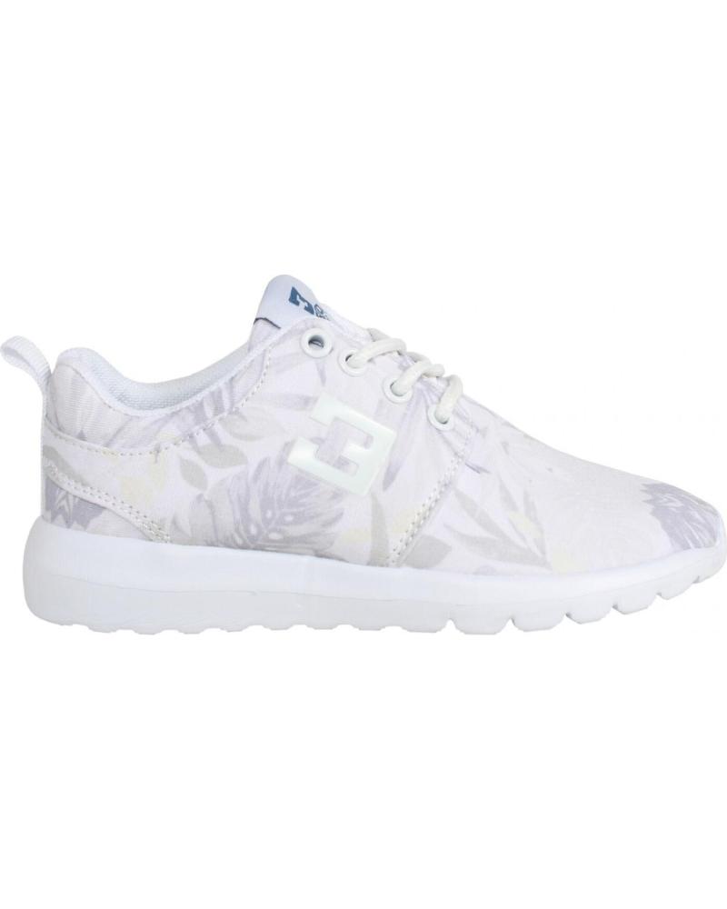 Deportivas de Mujer y Niña y Niño BASS3D 42043 TEXTIL BLANCO